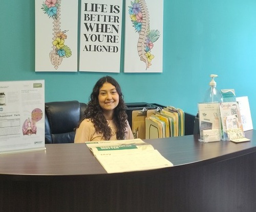 Our newest team member at Balanced Life Chiropractic